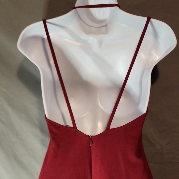 Lulu's Chic Backless Red Dress - Picture 4 of 6